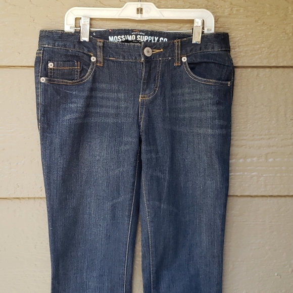 Mossimo Supply Co. Dark Wash Boot Cut Jeans 5L - Picture 3 of 7